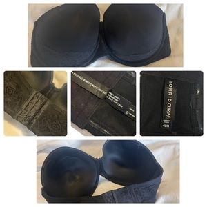 Torrid curvy 40 h strapless bra